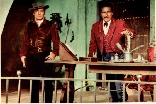 SAVAGE GUNS (1961) still