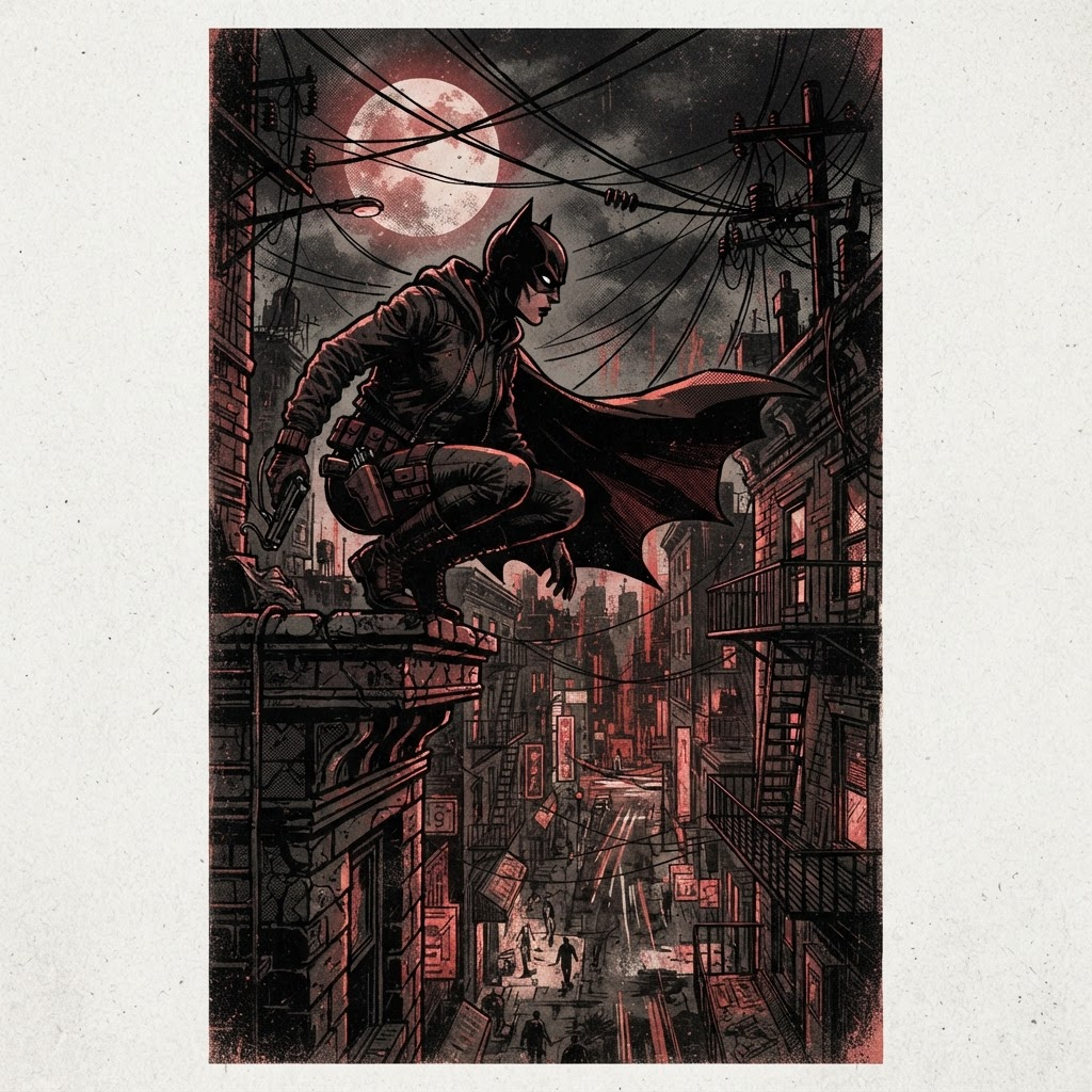 Batgirl — Literacy script artwork