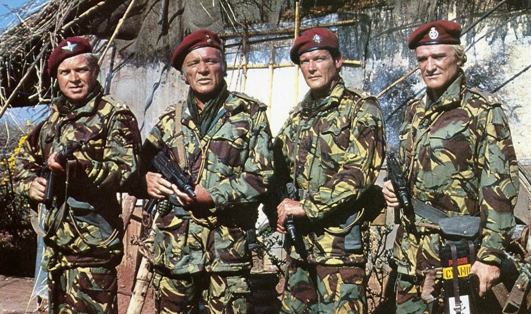 THE WILD GEESE (1978) still